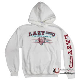 LAZY J RANCH WHITE HOODIE