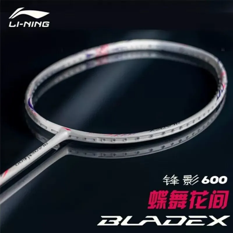 Li-Ning Bladex 600 Badminton Racquet 5UG6 White