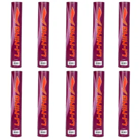 Li-Ning Champ Feather Shuttlecock, Speed 76 (10 Cans)