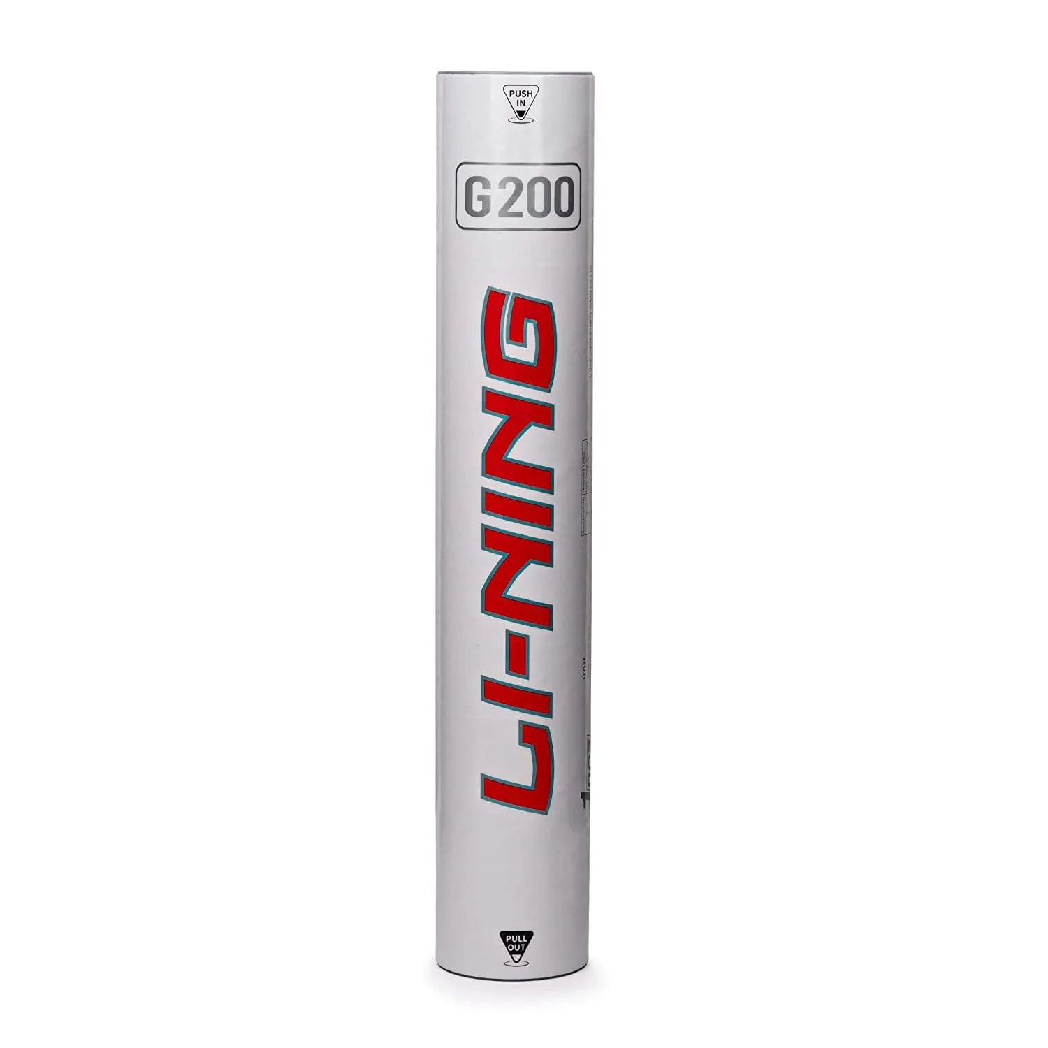 Li-Ning G200 Feather Shuttlecock, Speed 76 (Pack of 12 Shuttles)