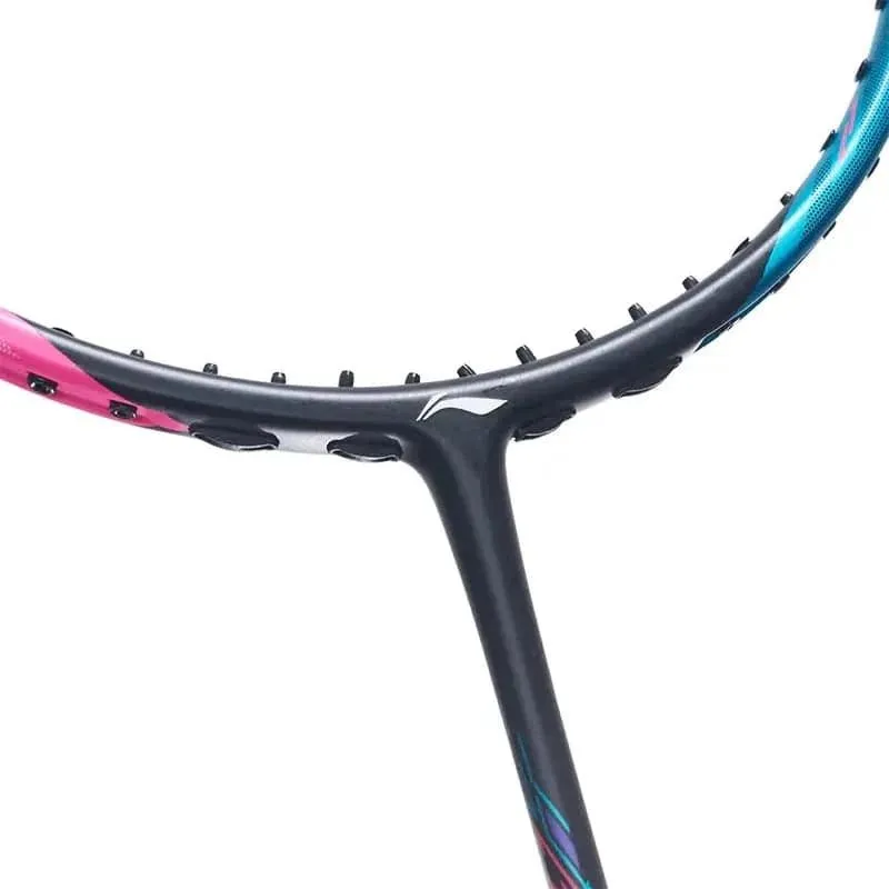 LI-NING HALBERTEC 8000 Badminton Racquet Black/Blue/Pink