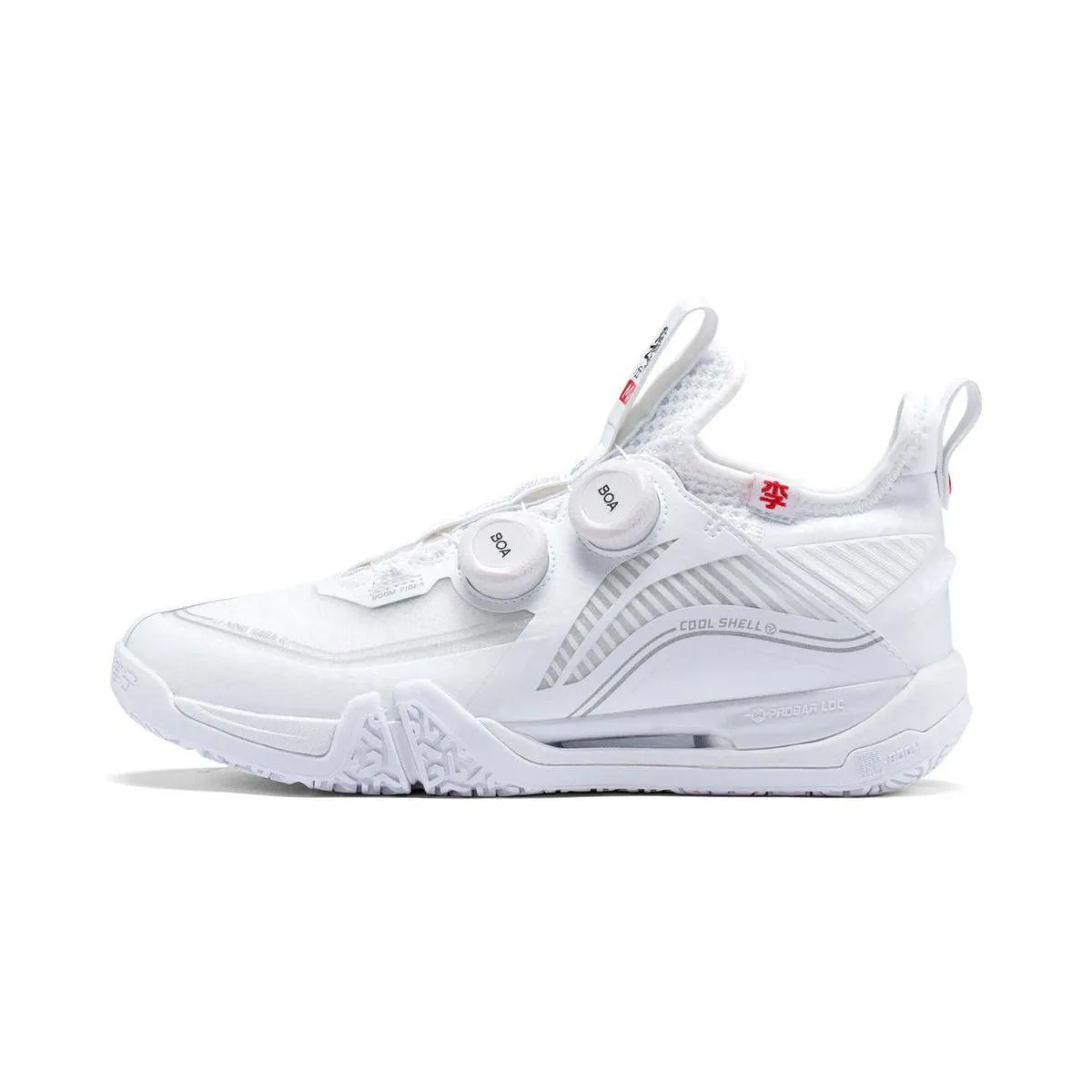 LI-NING SAGA II Max Badminton Shoes White UNISEX AYAT001-1