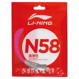 Li-Ning String N58 Pink Single Pack 10M