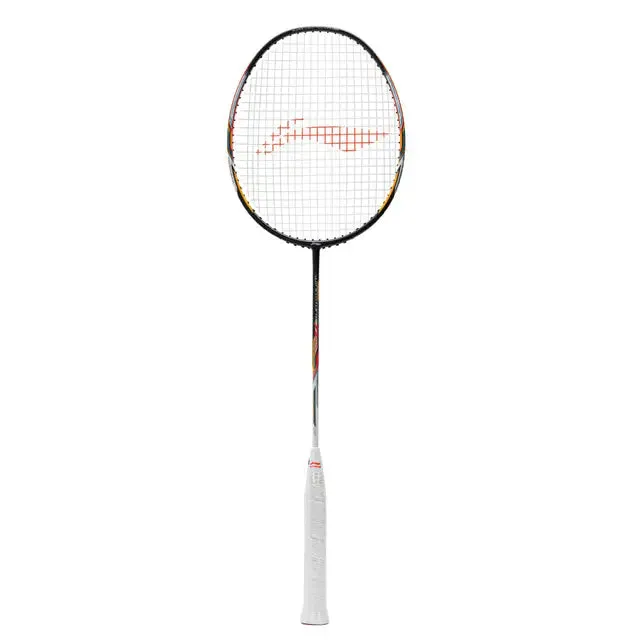 LI-NING WINDSTORM 72S BLACK/WHITE/ORANGE BADMINTON RACKET