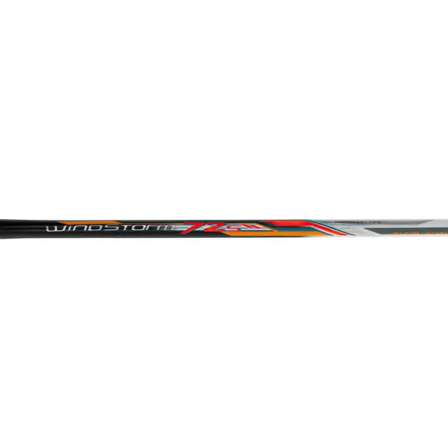 LI-NING WINDSTORM 72S BLACK/WHITE/ORANGE BADMINTON RACKET