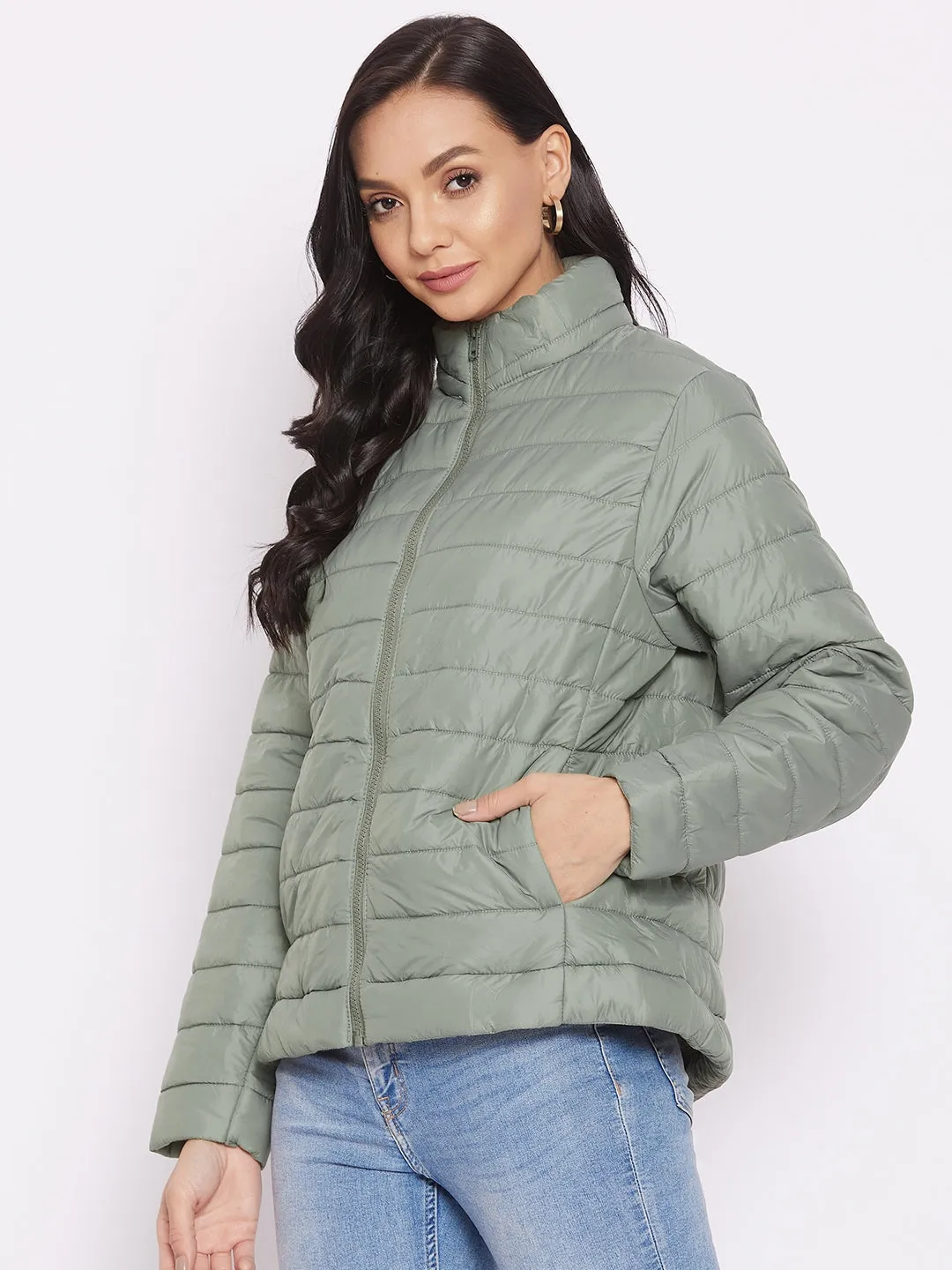 Light Green Women's Jacket