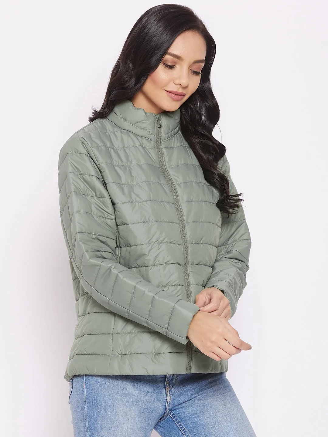 Light Green Women's Jacket