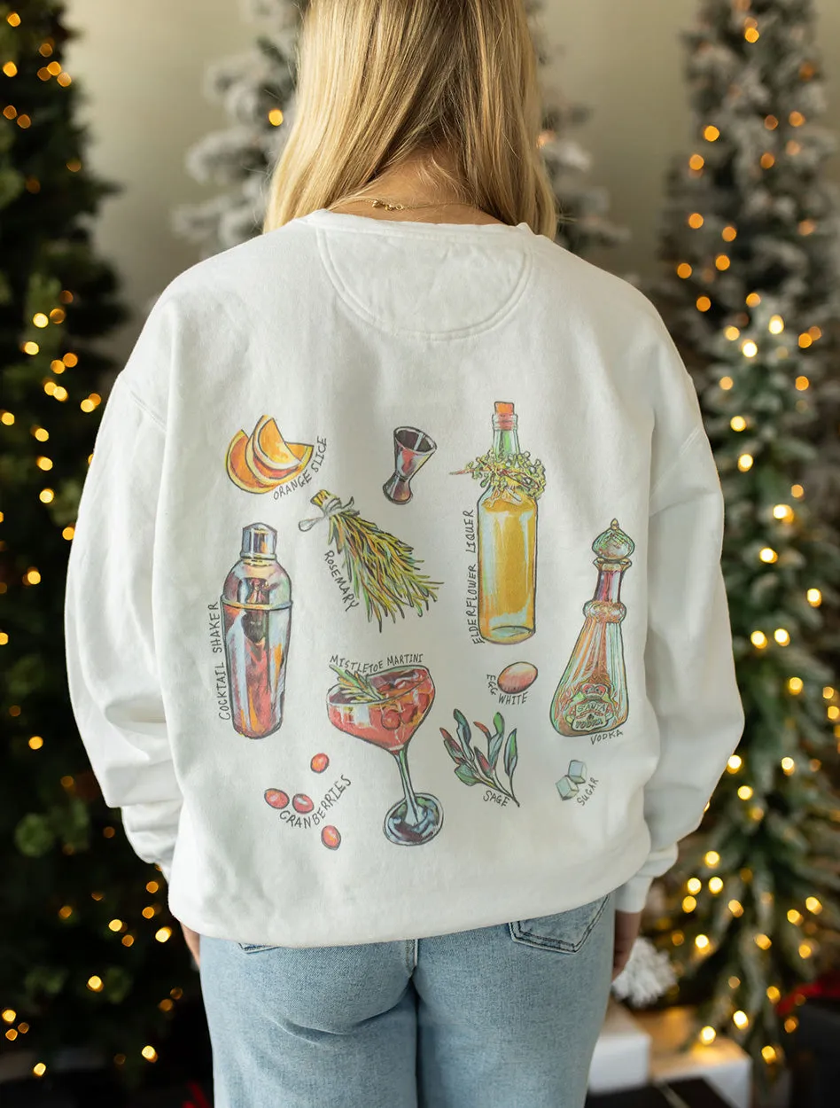 Livy Lu "Making Spirits Bright" Comfort Colors Crew Sweatshirt