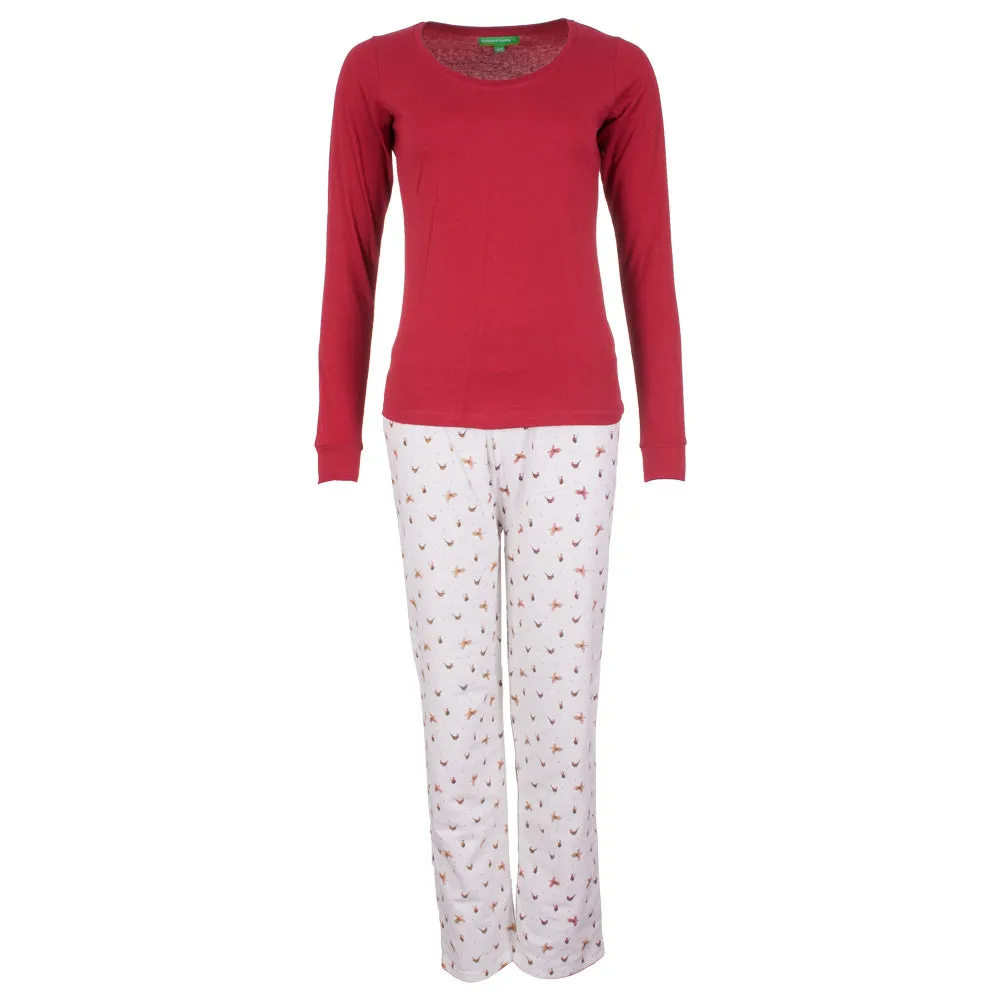 Long Sleeved Ladies Pyjamas