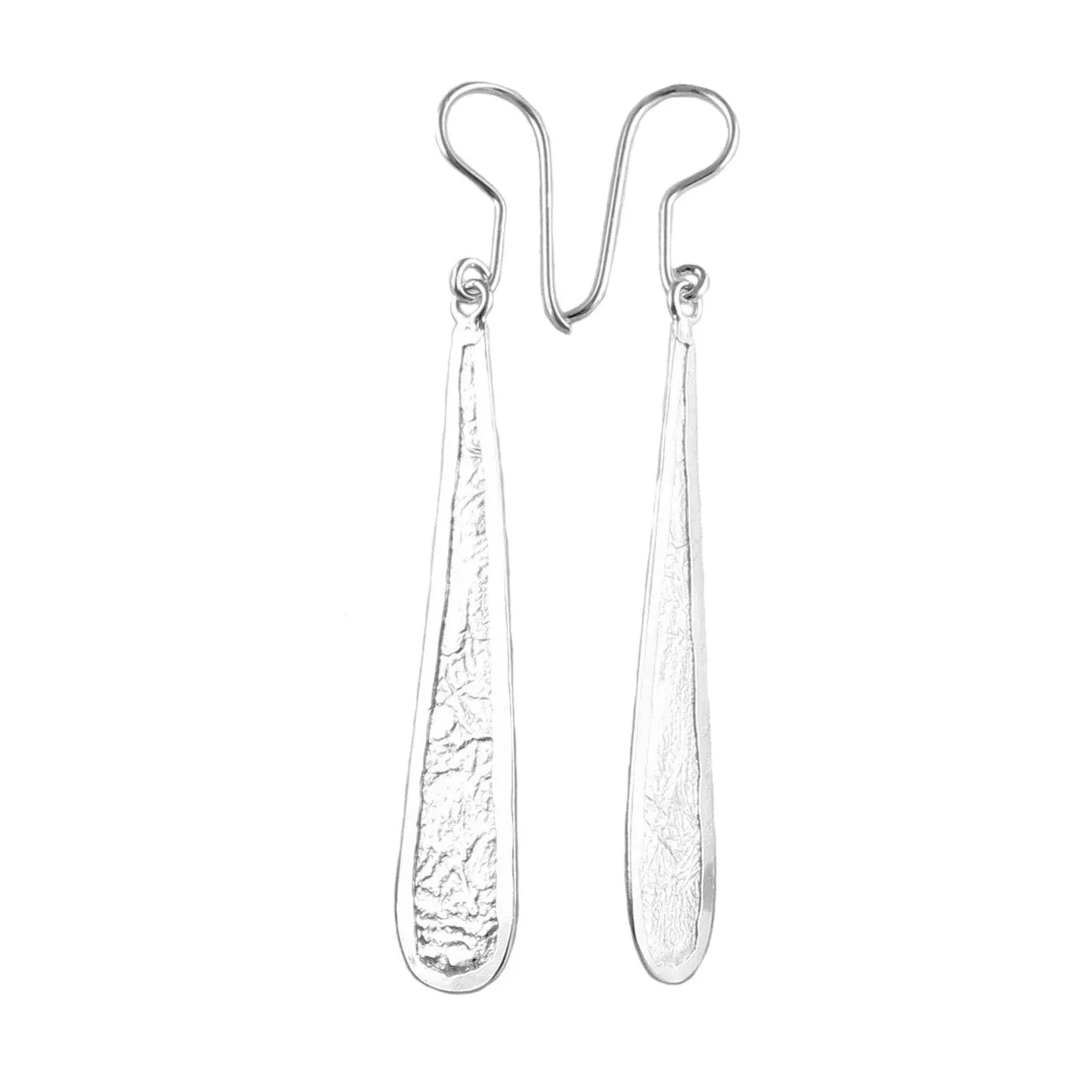 Maria Belen Reticulated Sterling Silver Earrings