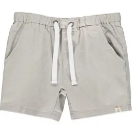 Me & Henry Boys Pale Grey Twill Short