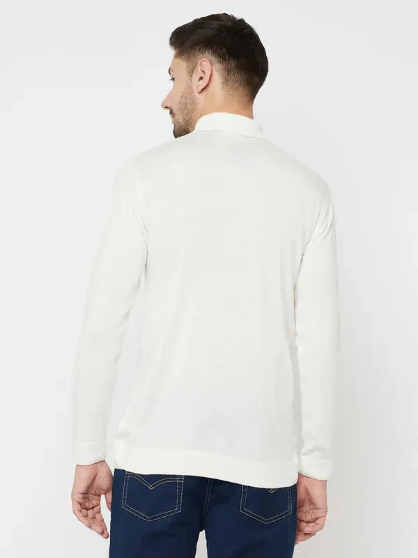 Men White Sweaters