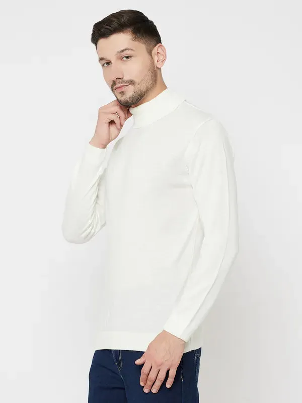 Men White Sweaters