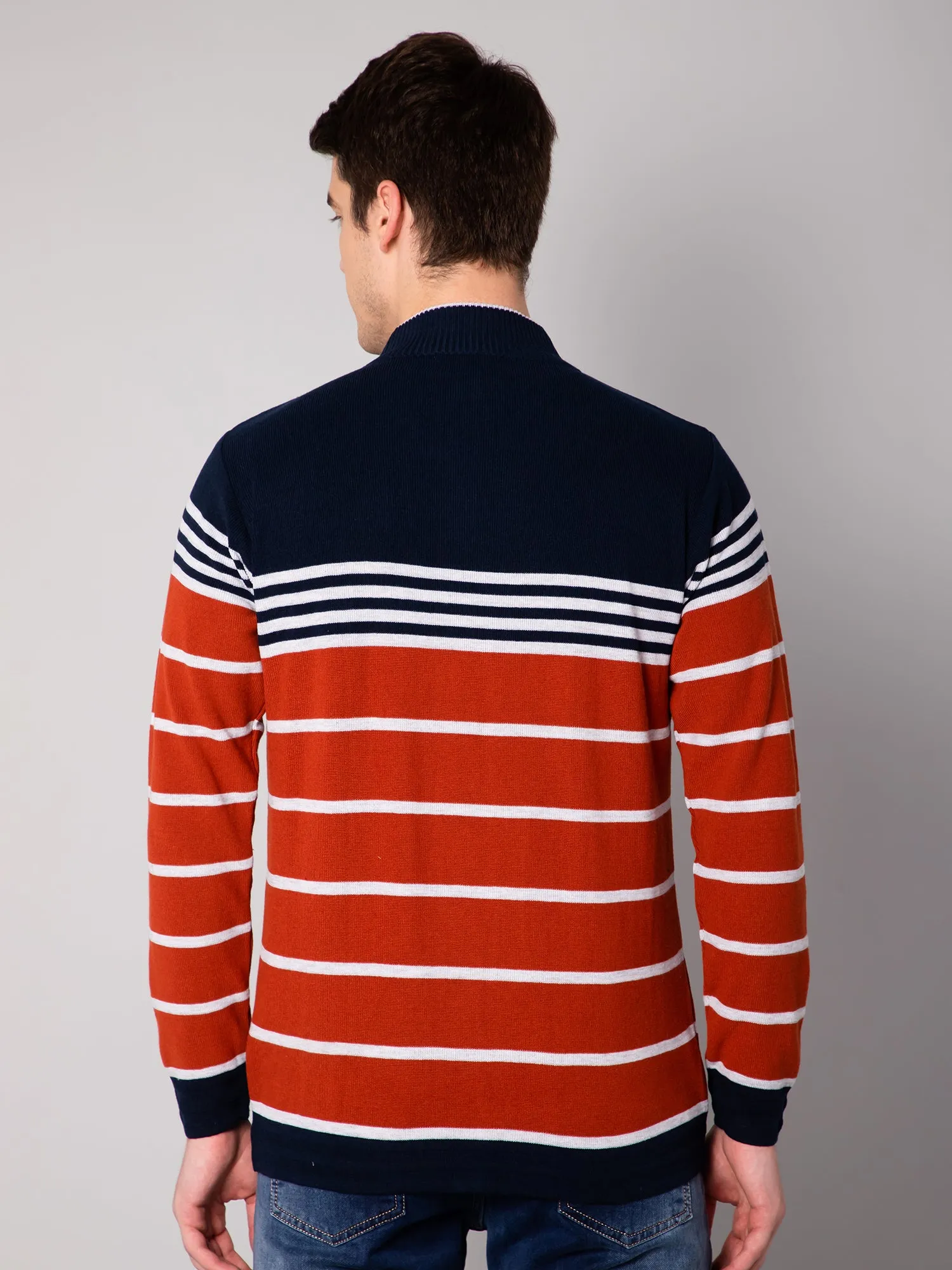 Mens Rust Sweater