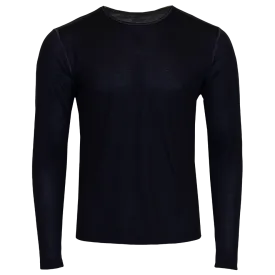 Men's Single Layer Crewneck - Black