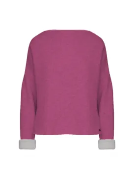 Nicoletta Purple Woman Knitted Shirt | Stapf