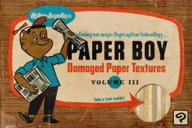 Paper Boy Damaged Paper Textures for Clip Studio Paint