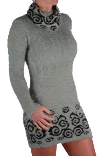 Polo Neck Knitted Jumper