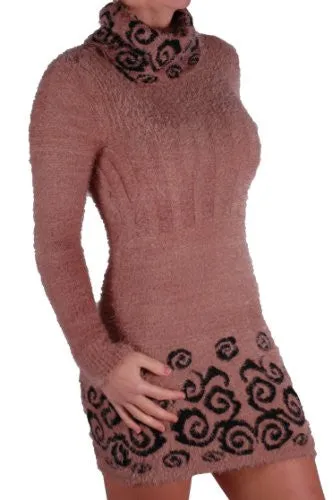 Polo Neck Knitted Jumper