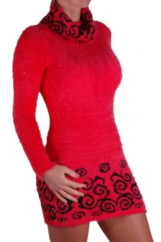 Polo Neck Knitted Jumper