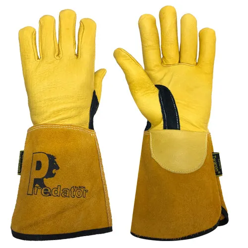 Predator Deerskin Tig Gauntlet Welding Gloves