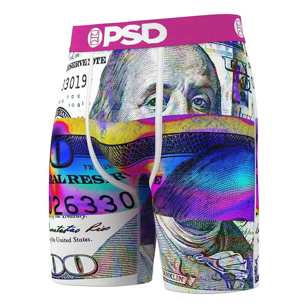 PSD Men's Multicolor Thermal $Plit Boxer Briefs XX-Large Underwear - 224180019-MUL-XXL