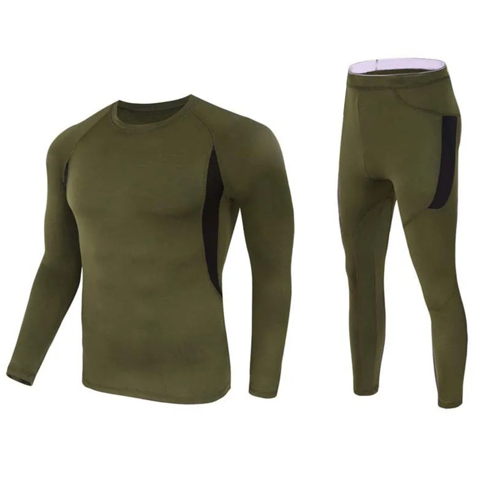 RECON GS2 Thermal Quick-Drying Moisture Wicking Spandex Underwear Set