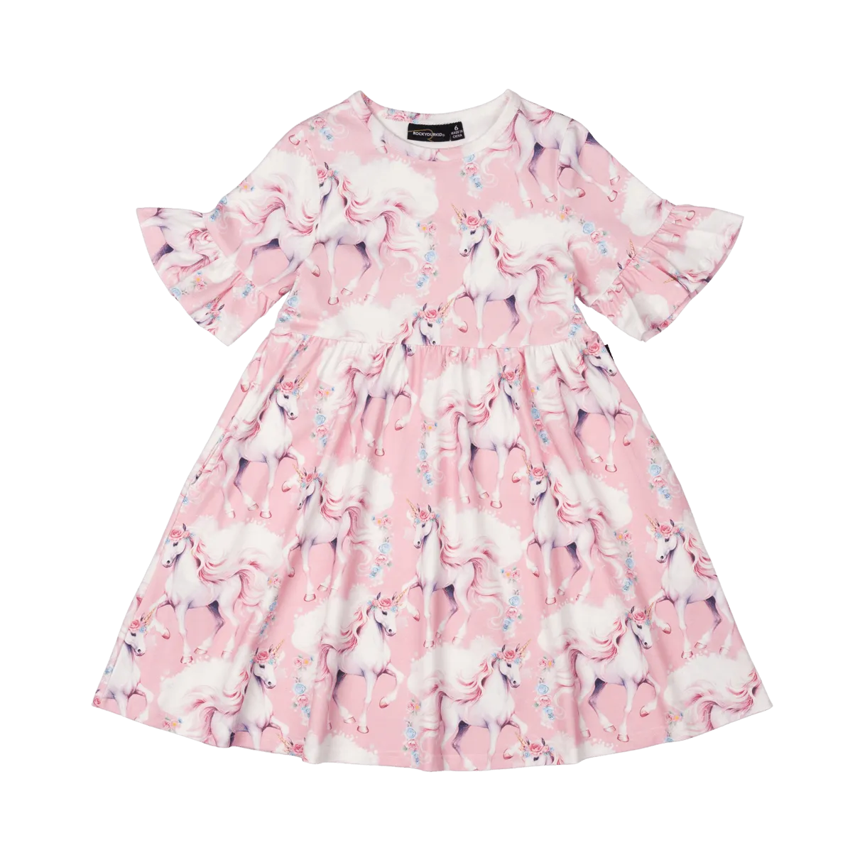 Rock Your Kid A Blessing Bell Sleeve Dress