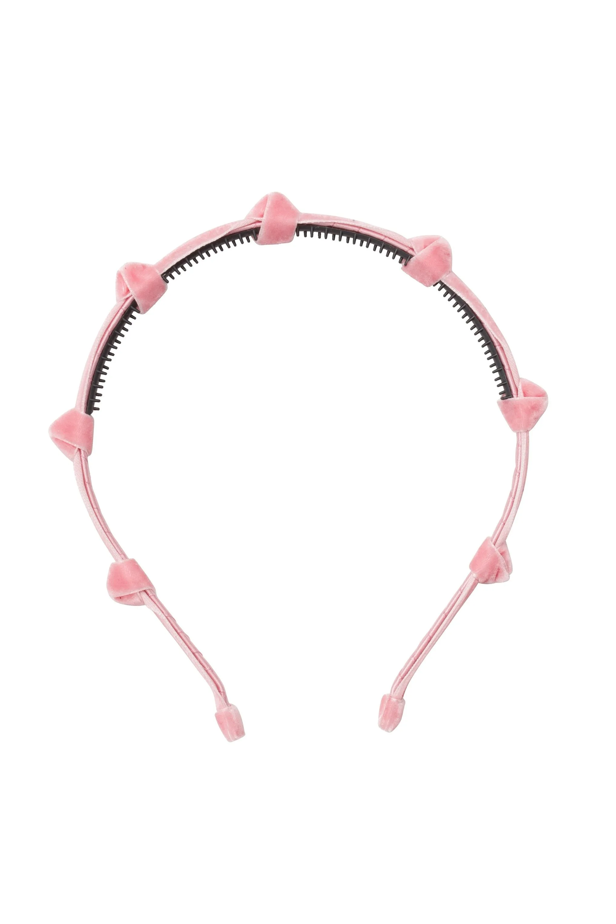 Rosebud Headband - Rose Velvet