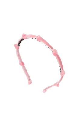 Rosebud Headband - Rose Velvet