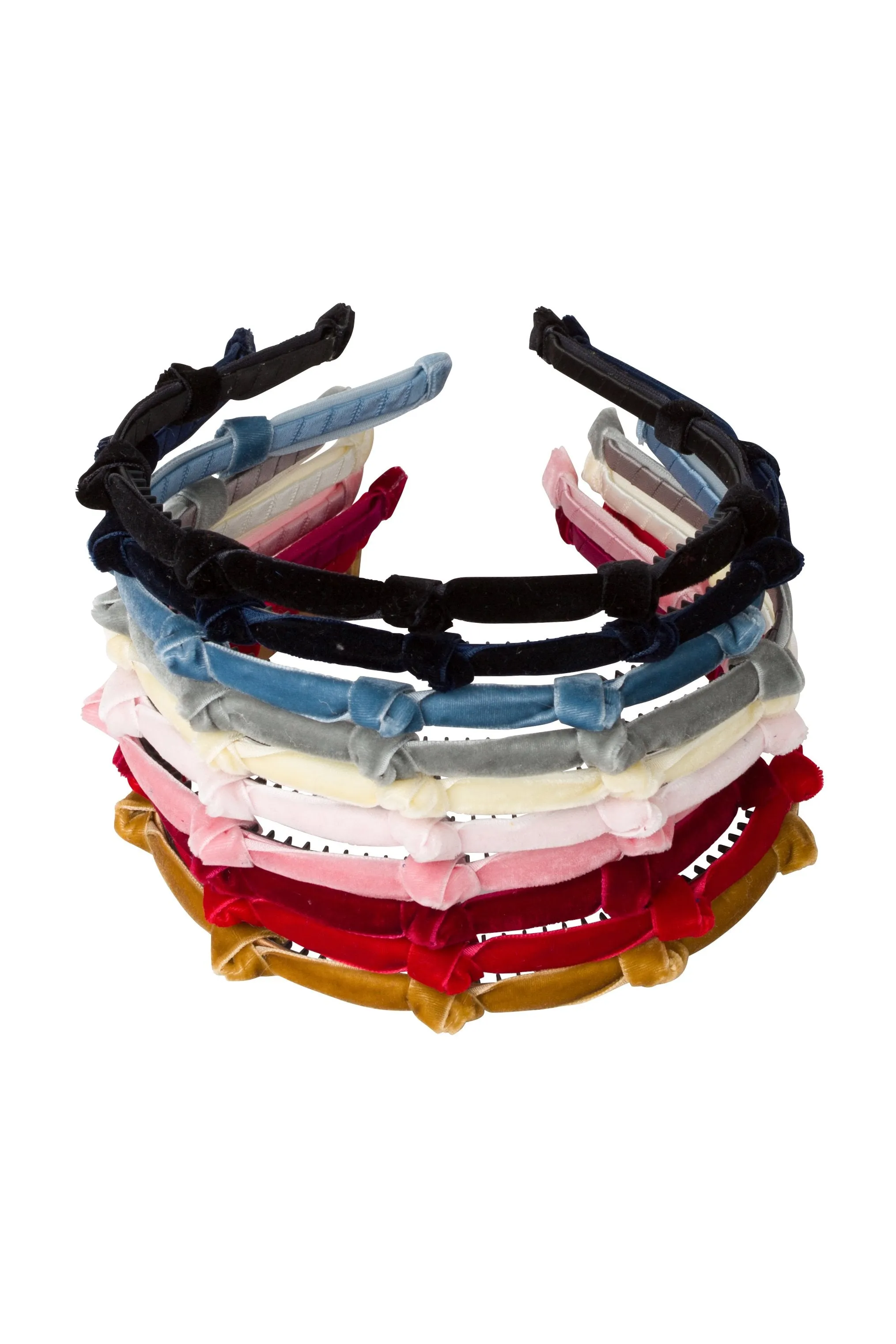 Rosebud Headband - Rose Velvet