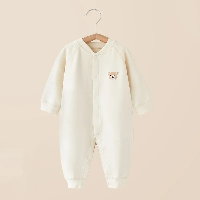 Spring Breeze Cotton Bodysuit for Newborns