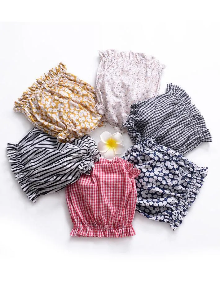 Style Infant Baby Floral/Plaid/Stripe Bloomers