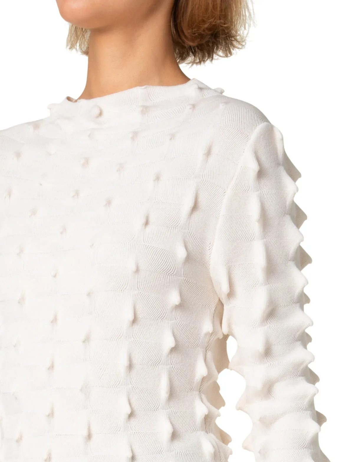 Sweater with 3D Sail Look