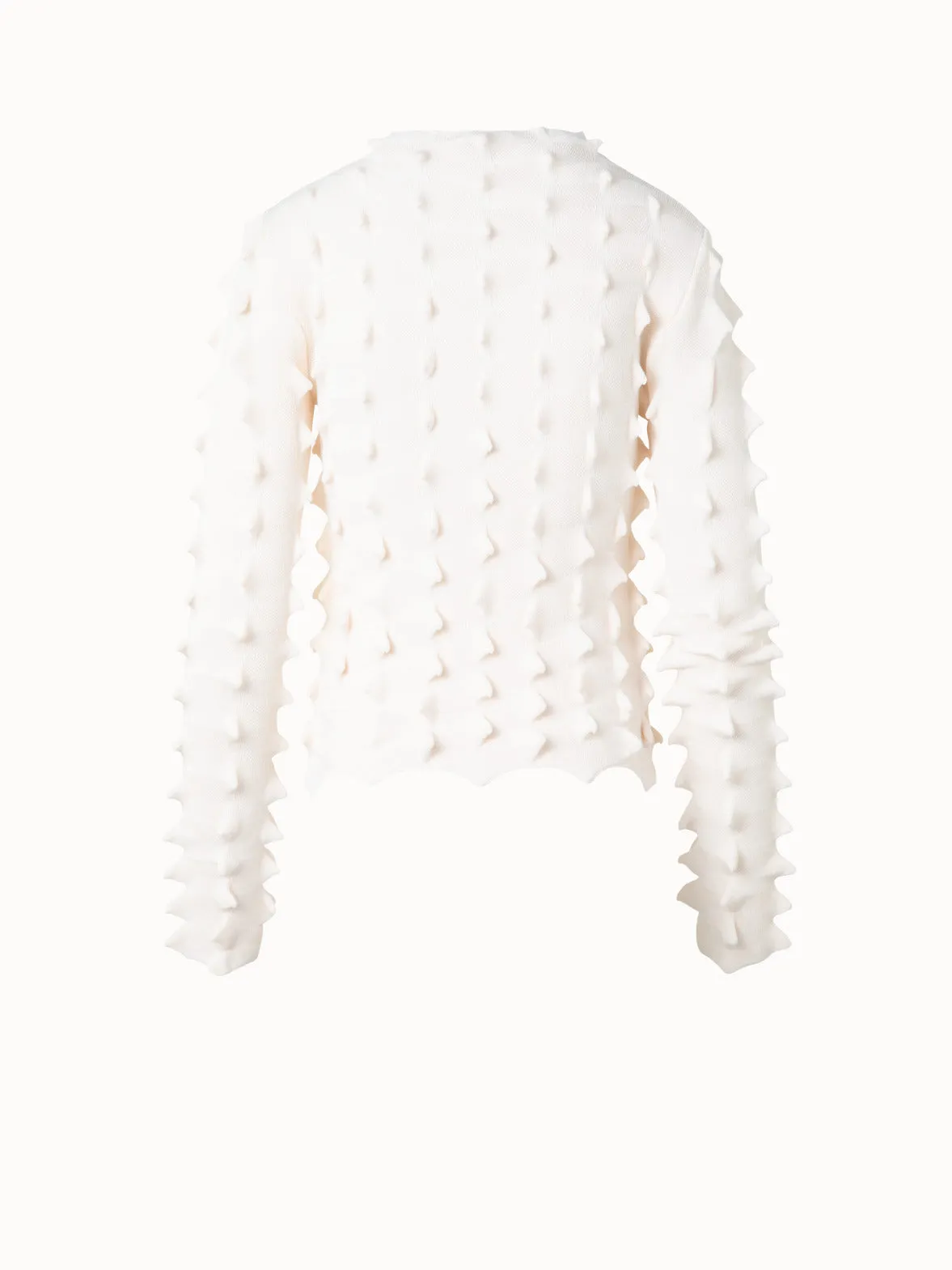 Sweater with 3D Sail Look