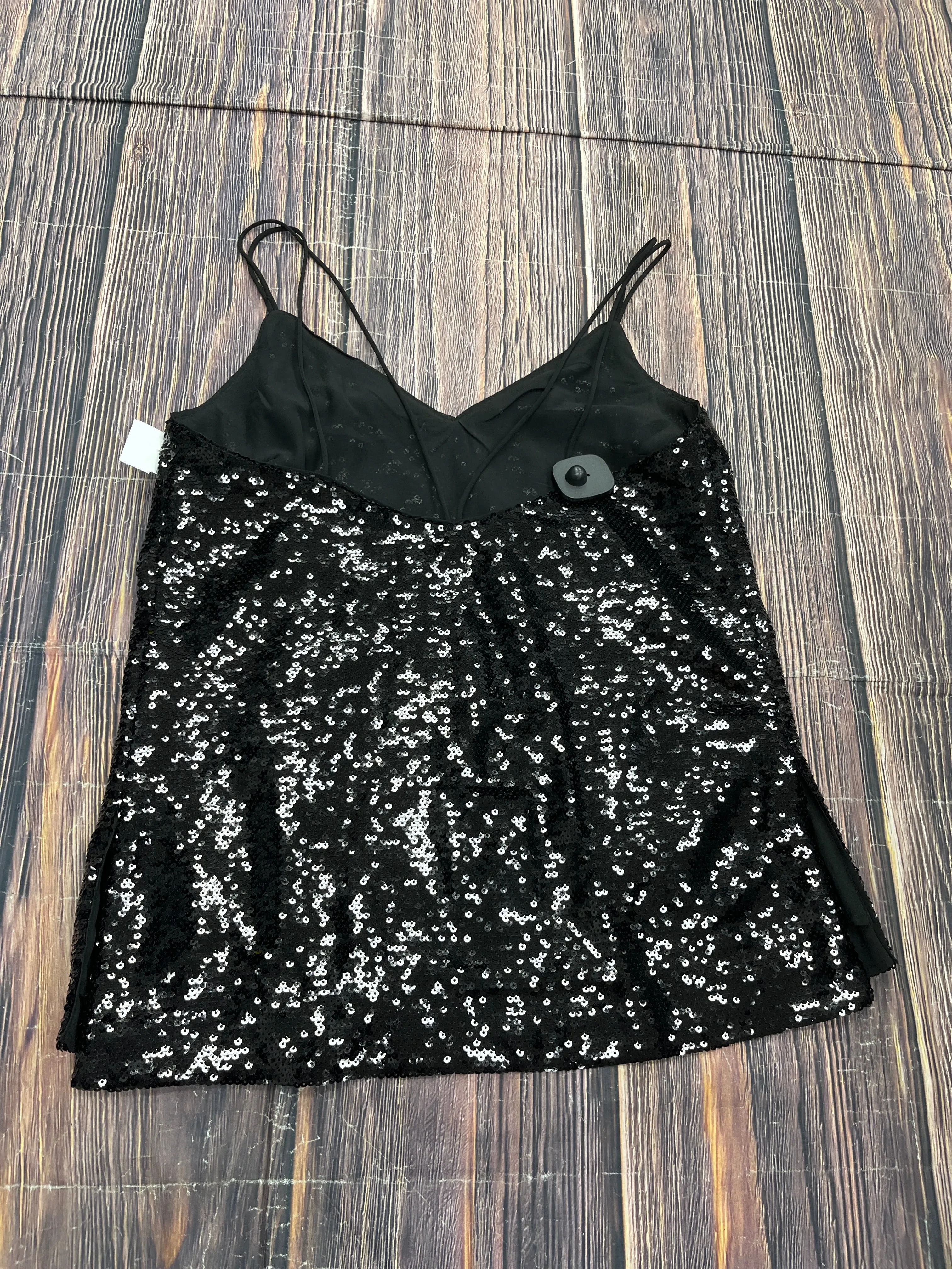 Tank Top By H&m In Black, Size: M