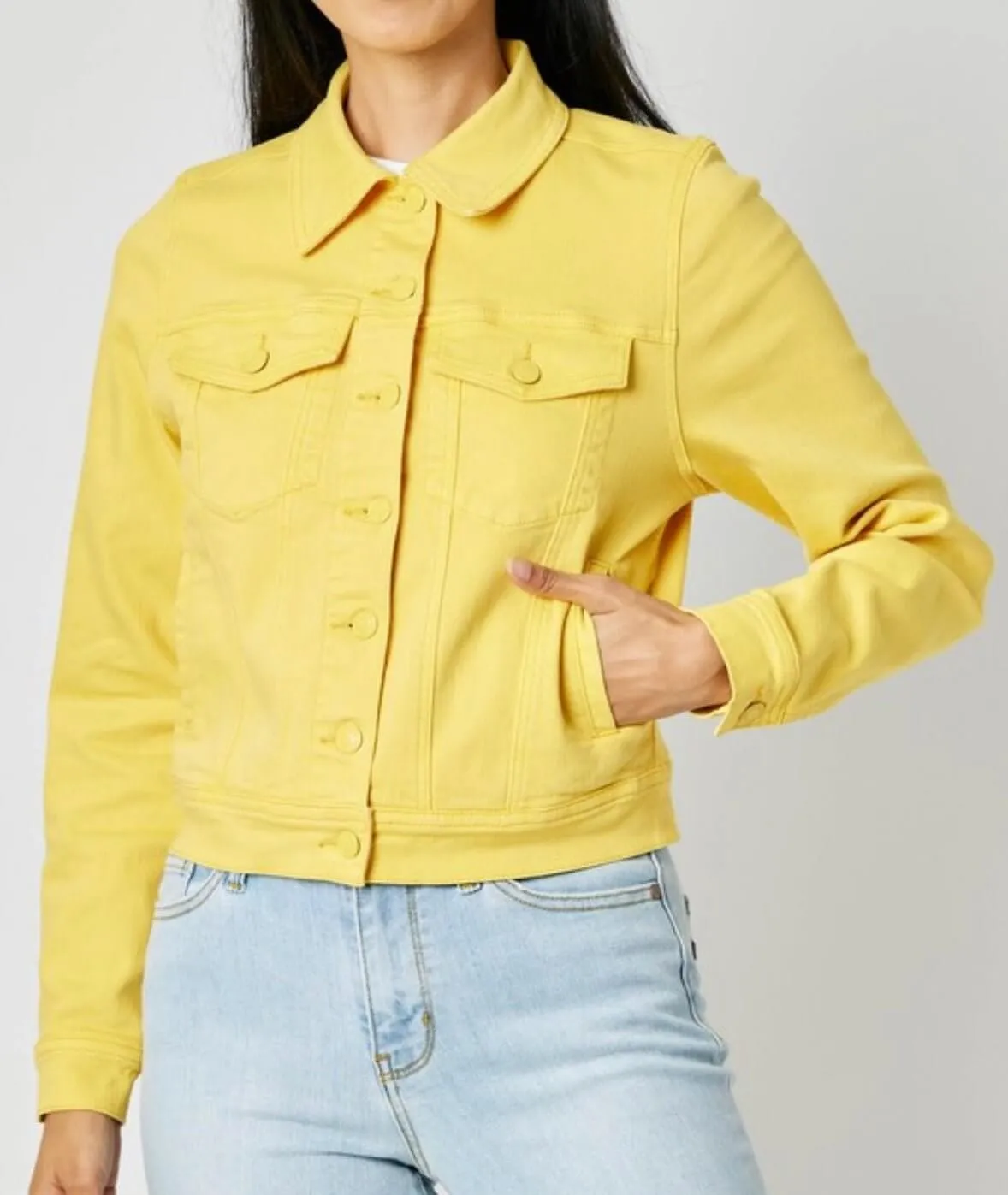 The Judy Jackets: Colored Denim Jackets