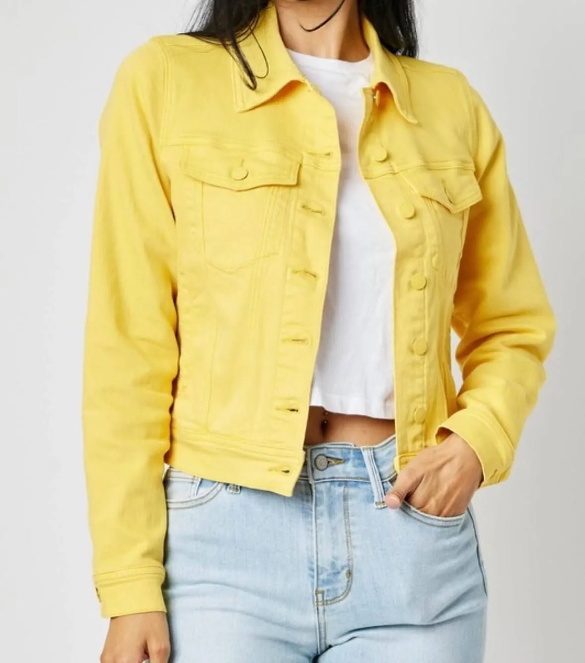 The Judy Jackets: Colored Denim Jackets