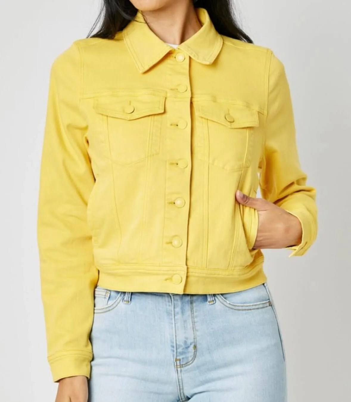 The Judy Jackets: Colored Denim Jackets