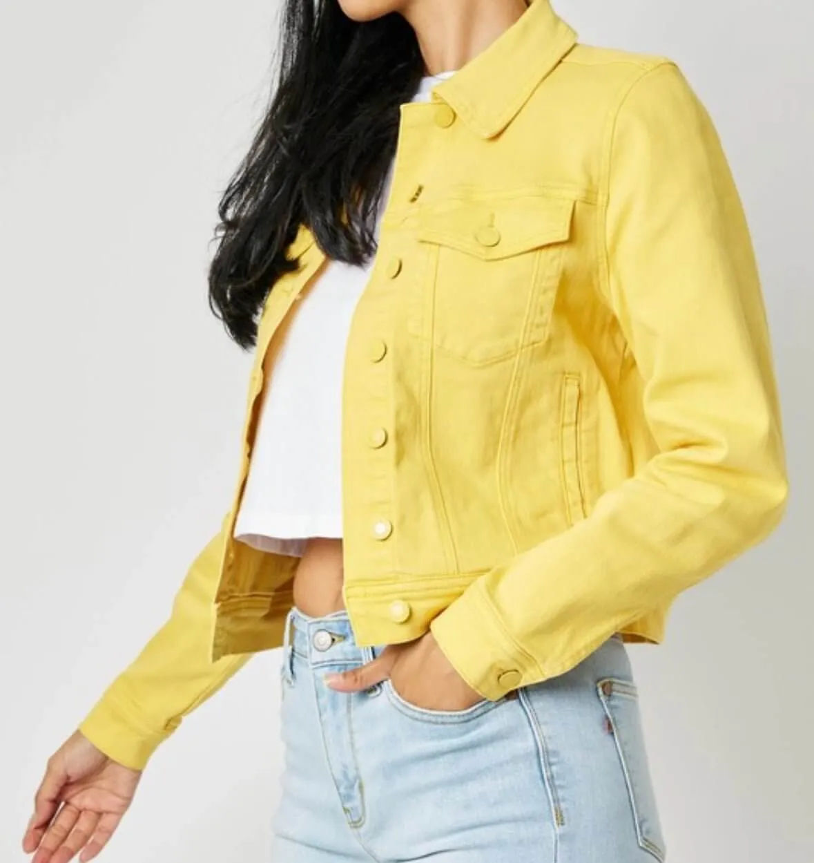 The Judy Jackets: Colored Denim Jackets