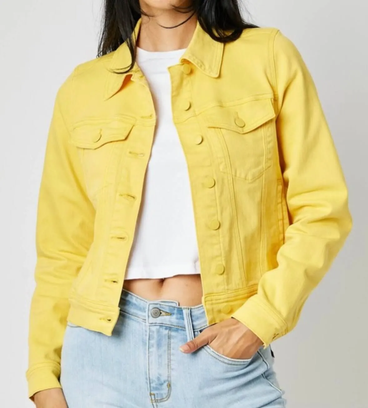 The Judy Jackets: Colored Denim Jackets