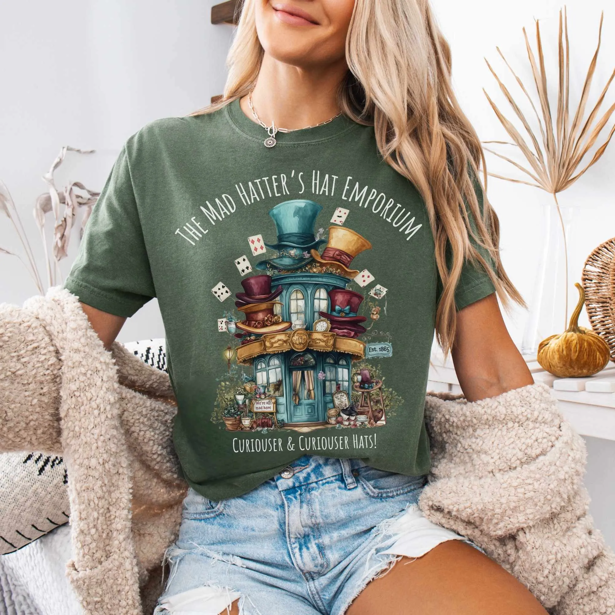 The Mad Hatter's Hat Emporium Shirt