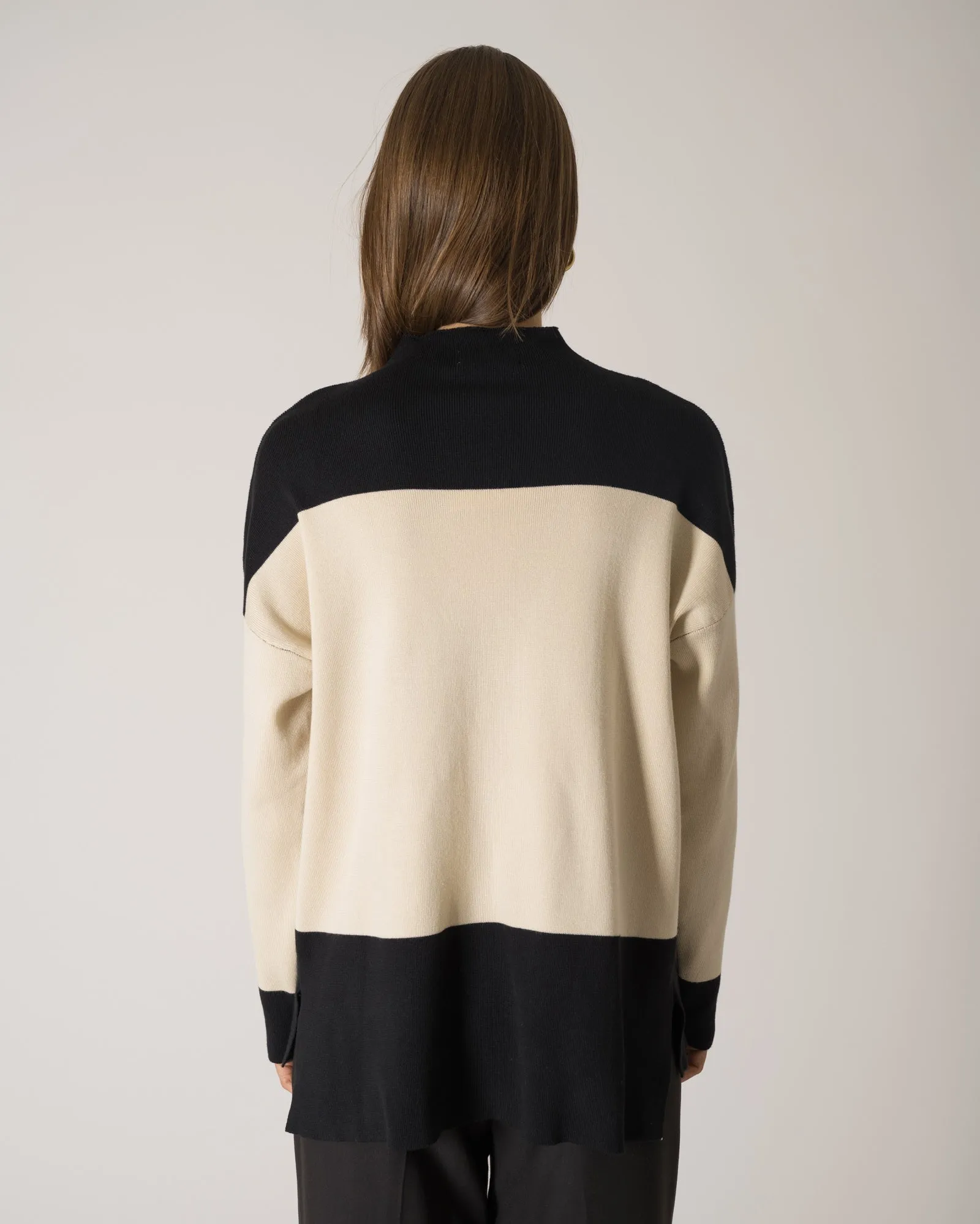 TILTIL Henio Knit Black Ivory One Size