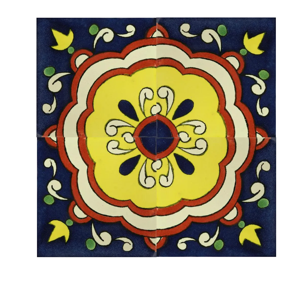 Traditional Mexican Tile - Cupula IV