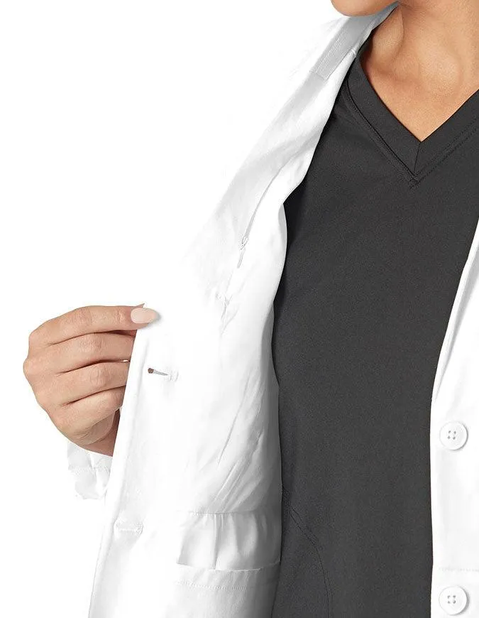 WonderWink Slate Women's Welt Pocket Lab Coat