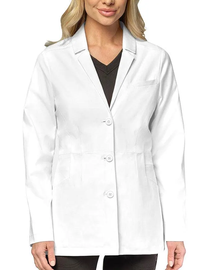 WonderWink Slate Women's Welt Pocket Lab Coat